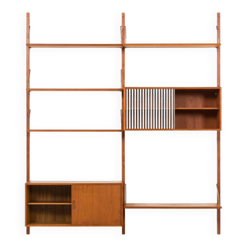 Hansen and Guldborg two bay wall unit, 1960s