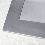 Large steel mirror from the 70s