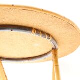 Nice rattan coffee table, vintage