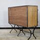 1960s rattan sideboard similar to Audoux & Minnet.