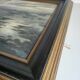 Oil on Panel P. Scherer Moonlit Seascape