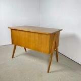 Desk feet compass in oak, 1950