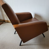 Vintage skai armchair