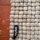 Myfelt rug made of virgin wool felt balls.