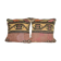 Set of 2 vintage kilim cushion covers 41x41 cm