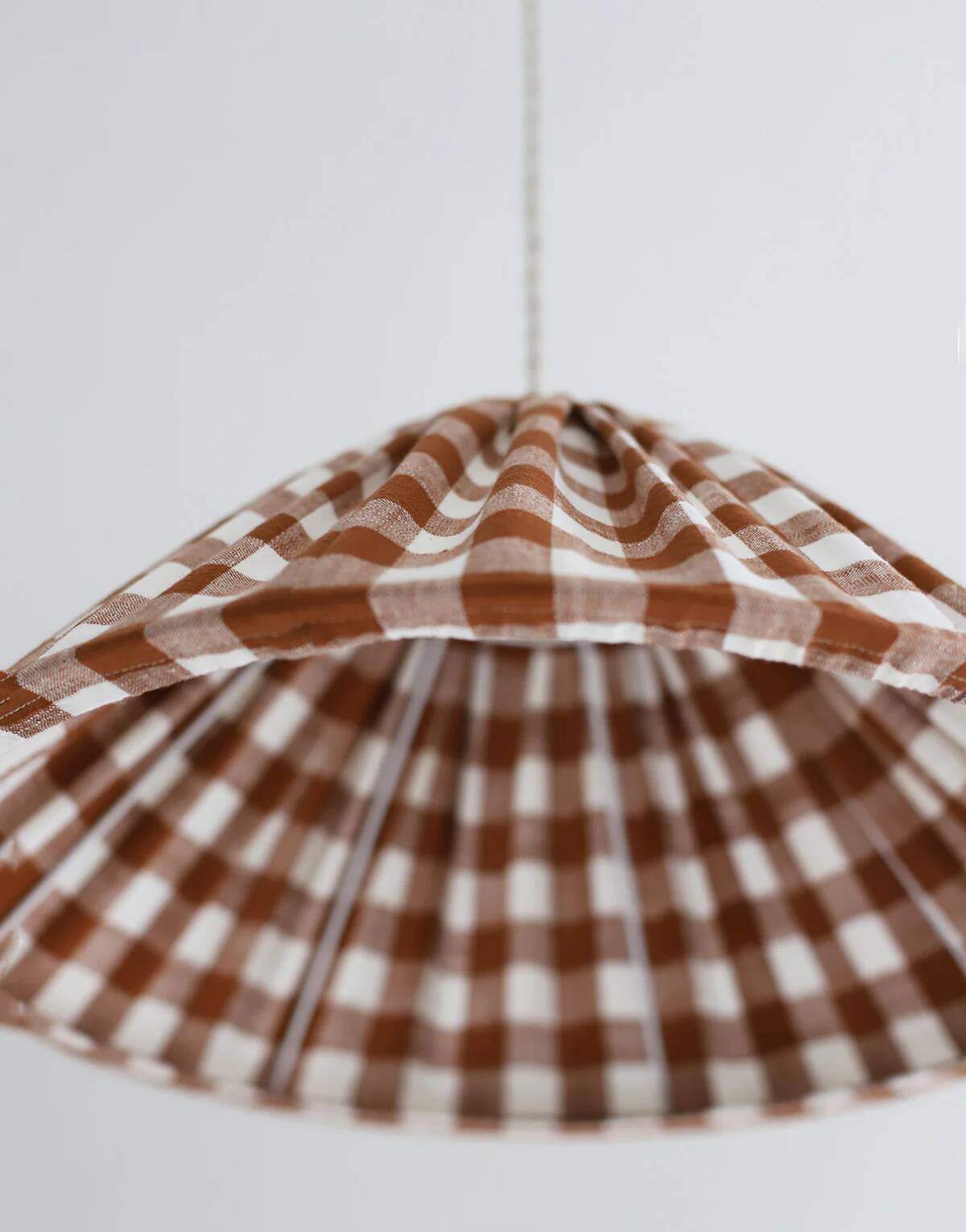 Malala "terra" large tile conical textile suspension