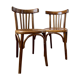 Pair of wooden bistro chairs