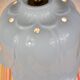 Italian ceramic white lamp