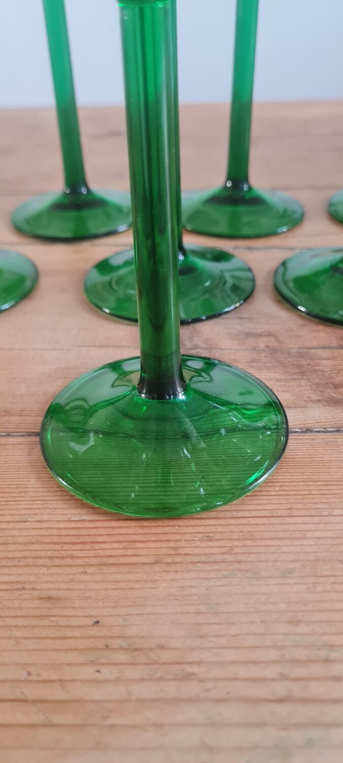 Service of 8 glasses Alsace