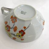 Sakura Art Deco Set of 8 Cups & Saucers