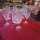 Small baccarat glass and bottle bucket