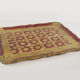 Tray florentine style checkered pattern