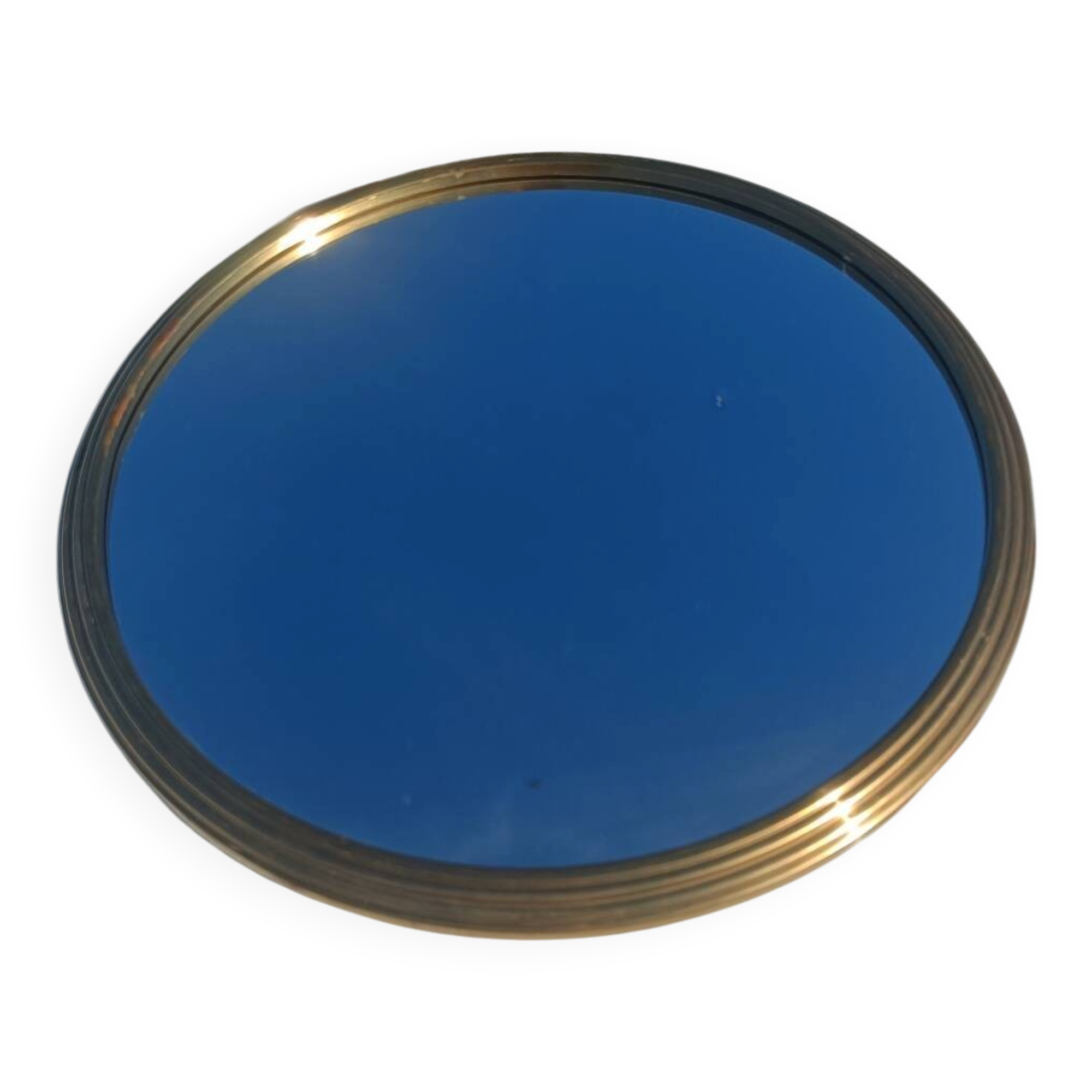 Golden mirror plateau