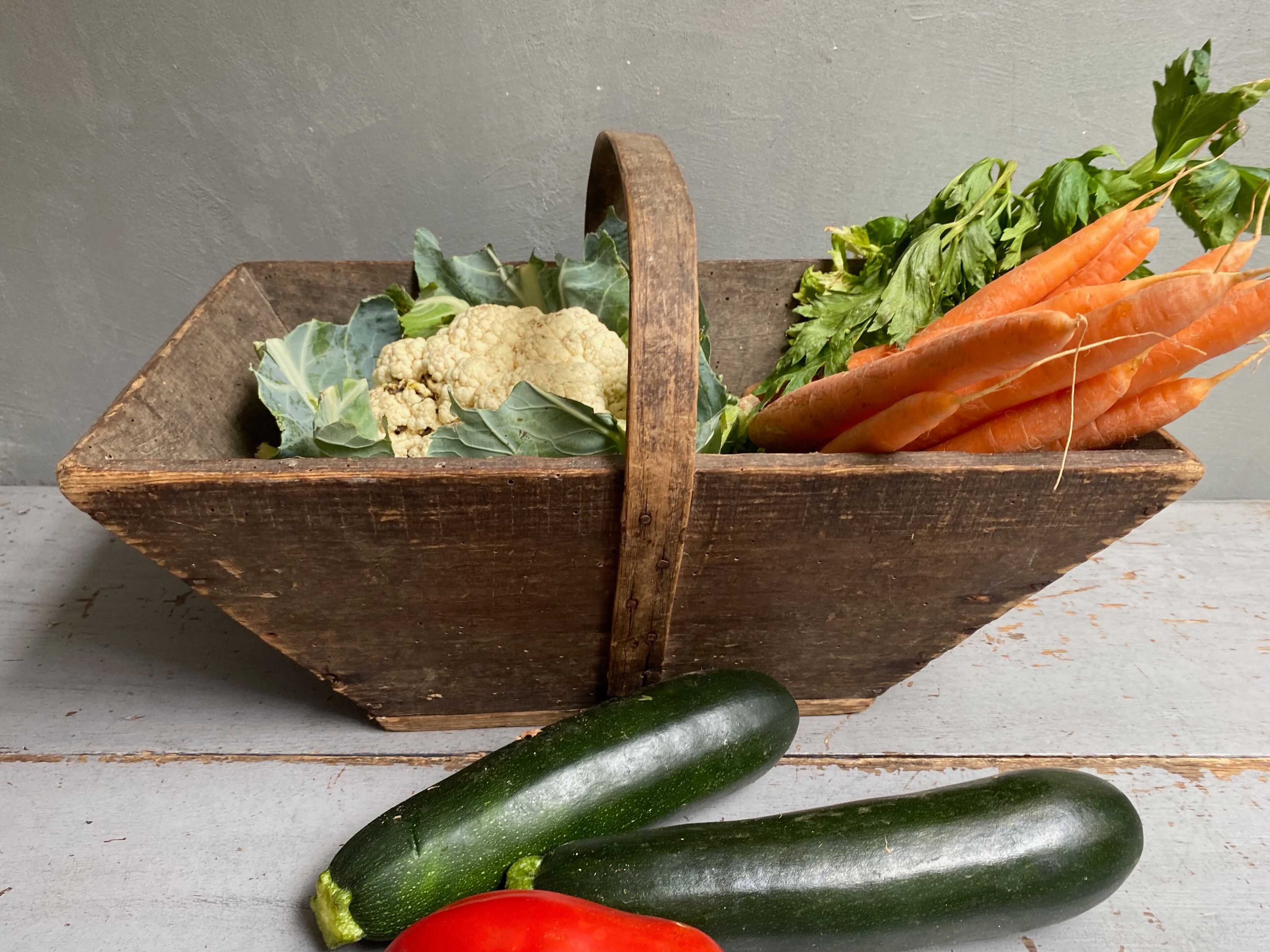 Former gardener's basket
