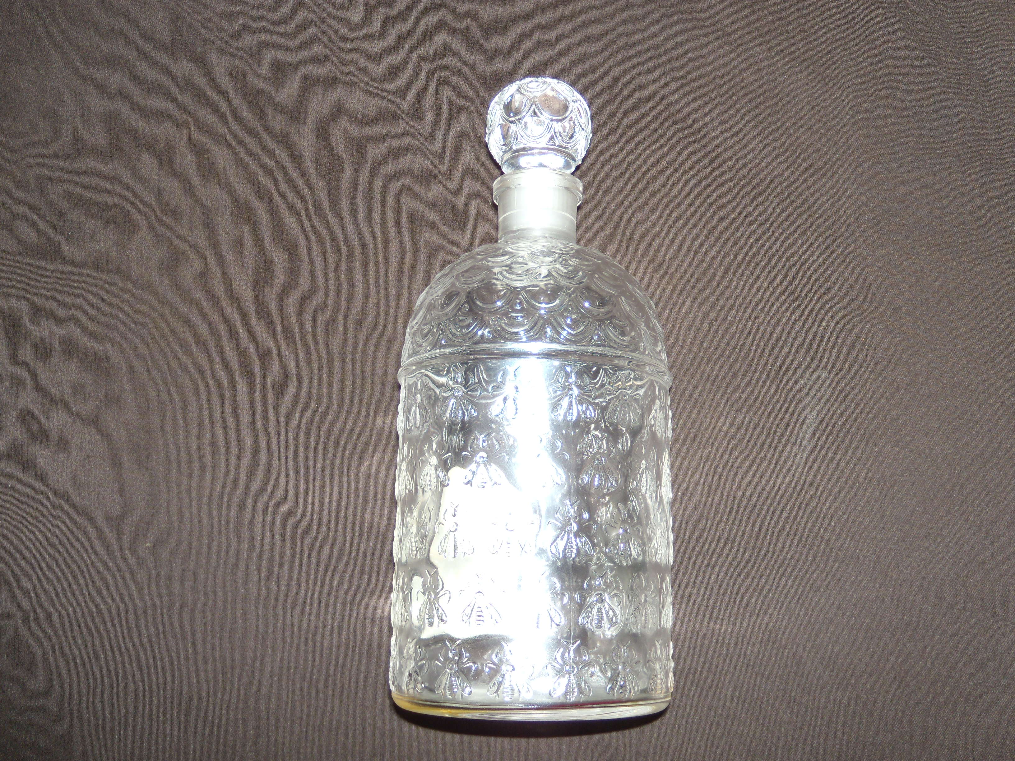 Bottle bottle perfume Guerlain vintage heritage edt 500 ML empty