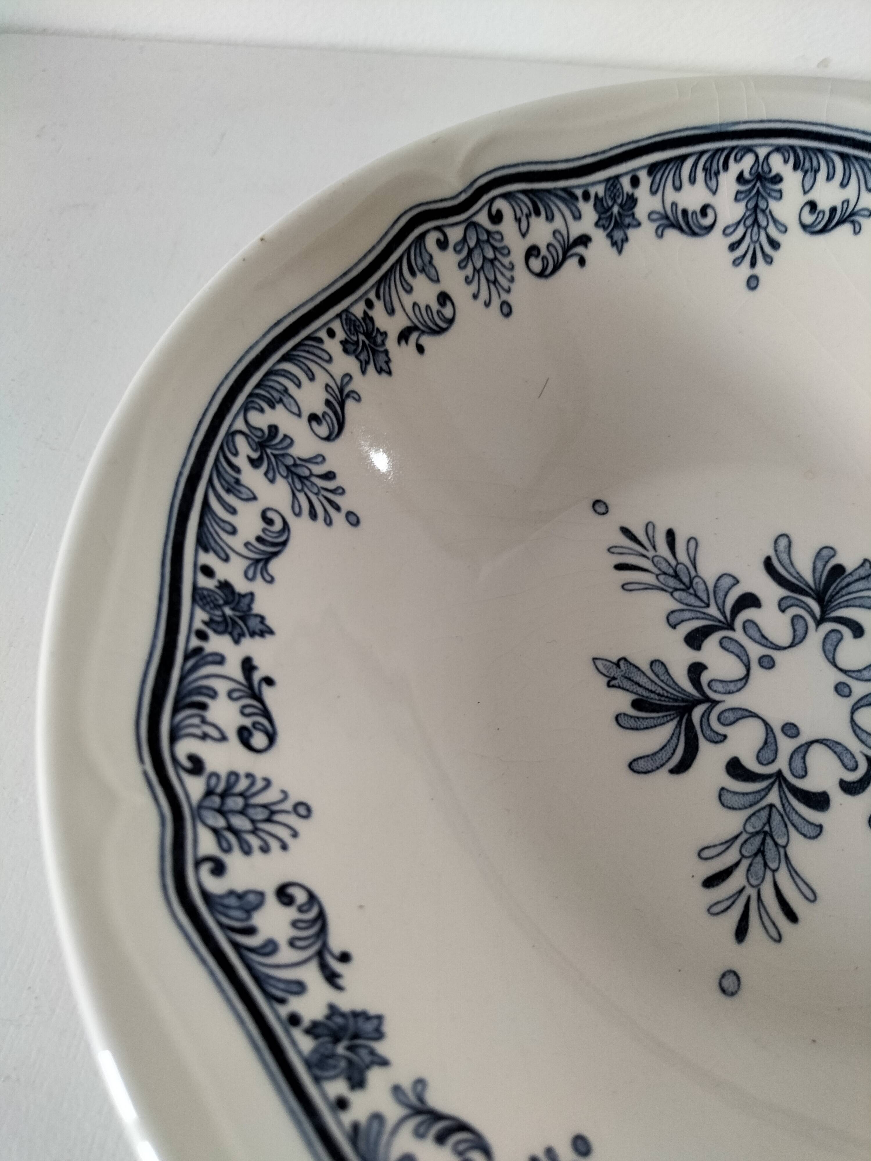 Saladier vintage Gien France