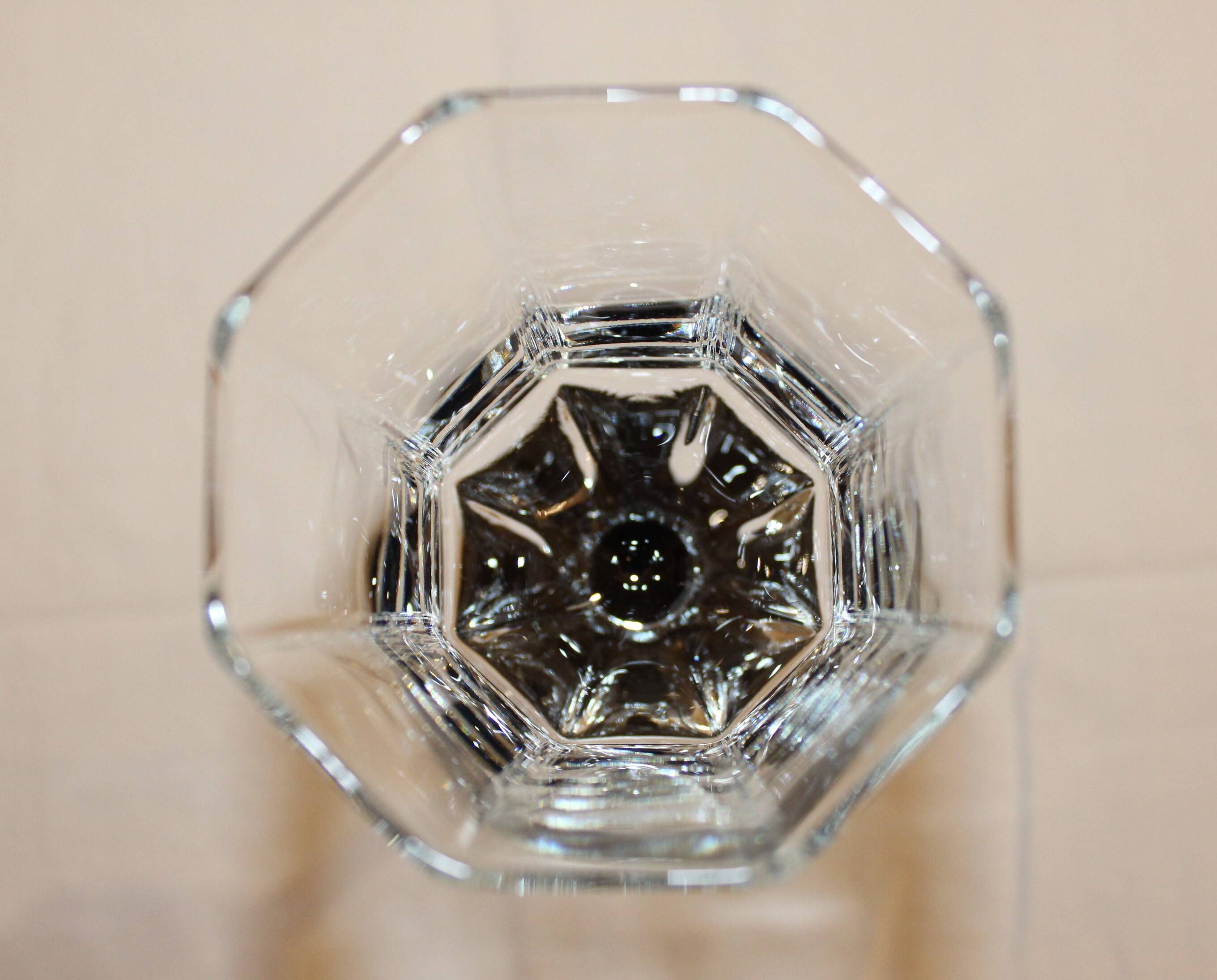 6 verres à eau « Octime » Luminarc noir