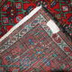 Vintage Persian Hamadaan done hand 78cm x 193cm carpet 1970 s