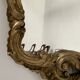 Louis XV mirror in carved gilded wood, late 18th century