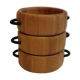 Danish  wooden bowls, from the 80s-90s, retro, vintage
