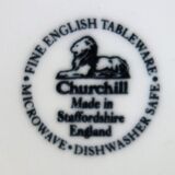 6 English plates