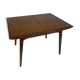 Vintage teak dining table Louis Van Teeffelen 1960s