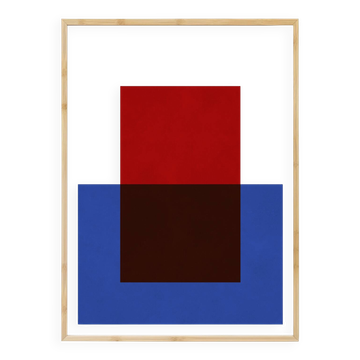 Peinture faite à la main 29,7x42cm