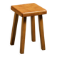 Vintage stool by Charlotte Perriand, Les Arcs, France