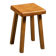 Vintage stool by Charlotte Perriand, Les Arcs, France