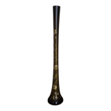 Large 50 cm high single-flower vase signed Arion