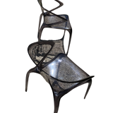 Paire de chaises "ava" bridge  par Song Wen Zhong  pour Roche Bobois