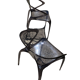Paire de chaises "ava" bridge  par Song Wen Zhong  pour Roche Bobois