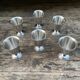 Ensemble de 6 gobelets en inox massif