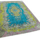 Tapis bohème turc bohème des années 1970 fait à la main 172 cm x 276 cm tapis multicolore