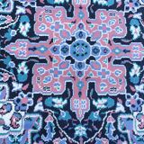 Royal blue Isfahan oriental carpet :230×320cm