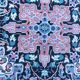 Royal blue Isfahan oriental carpet :230×320cm