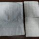 Antique embroidered sheet set of two linen pillowcases 235 X 305 cm monogram NC