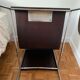 Wood and metal design armchair
