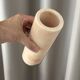 Vintage Pink Marble Cylinder Vase
