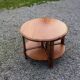 Coffee table nesting tables in cherry wood in classic style from the 60s/70s
