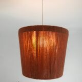Orange wool lampshade