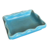 Old Poche D YRONDY Turquoise Blue Ceramic Made In France Wine