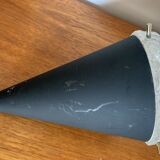Vintage conical pendant lamp