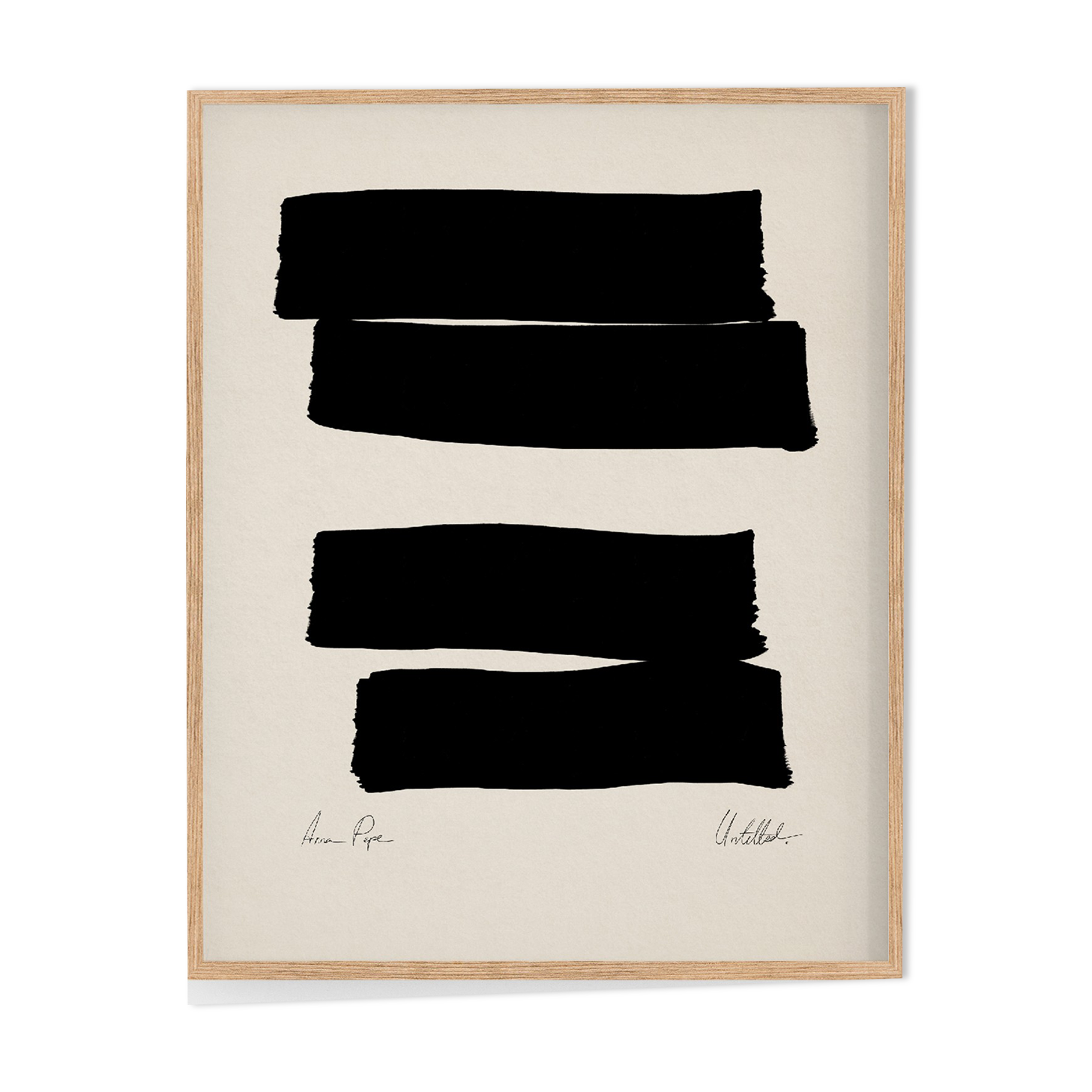 Framed abstract giclee art print 50x70cm