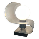 Lampe vintage inox