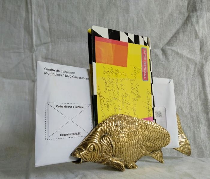 Vintage letter holder "Modello Depositato" 60s/70s