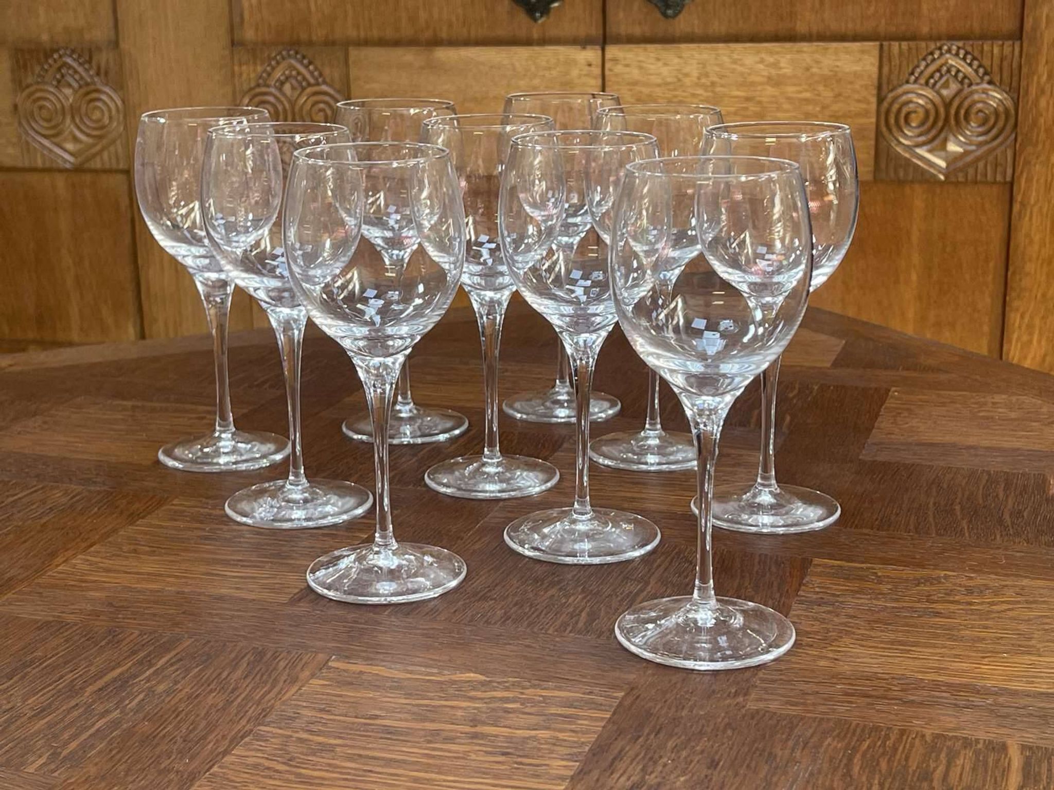 Series 10 Sèvres crystal wine glasses - Arpèges model