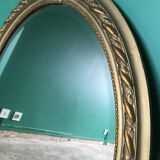 Miroir ovale Napoleon III