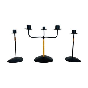 3 bougeoirs scandinave