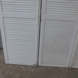 Lot de 4 volets persiennes pleines l 268 cm x h 212 cm